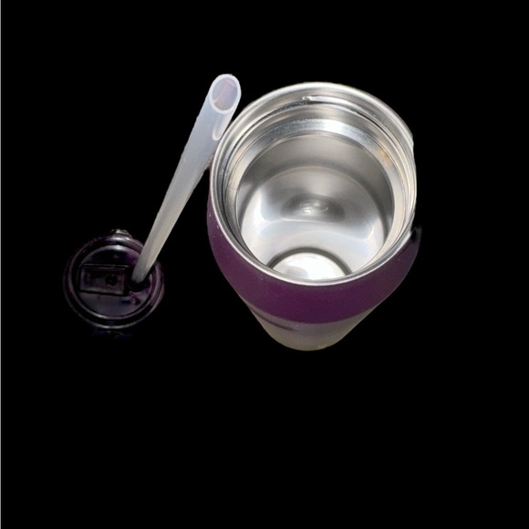 Like New Used Once!!!! 36 oz Stanley Plum/Orange accents - see pics -Great Gift! - Picture 5 of 12